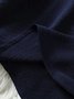 Damen Unifarben Halbarm Bluse Sommer Schalkragen Täglich Lässig Oberteile