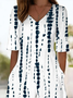 Damen Gestreift V-Ausschnitt Halbarm Lässig Sommer Jumpsuit