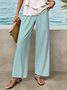 Damen Geblümt Print Zweiteiliges Set Täglich Ärmellos Lässig Sommer Bluse mit Hose Matching Set