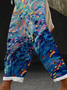Damen Abstrakt Lang Hose Lässig Frühling/Herbst Hose