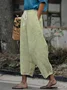 Damen Gestreift Lang Hose Lässig Frühling/Herbst Hose
