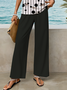 Damen Polka Dots Print Zweiteiliges Set Täglich Ärmellos Lässig Sommer Bluse mit Hose Matching Set