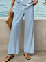 Damen Libelle Print Zweiteiliges Set Täglich Ärmellos Lässig Sommer Bluse mit Hose Matching Set