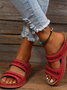 Neu Große Größen Pantoletten, Retro Patchwork, Rutschfest Rund Keilabsatz, Bequem Flach Pantolette für Damen