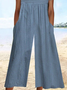 Damen Gestreift V-Ausschnitt Halbarm Lässig Sommer Jumpsuit
