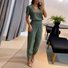 Damen Gestreift Zweiteiliges Set Täglich Kurzarm Lässig Sommer Bluse mit Hose Matching Set