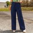 Damen Unifarben Lang Hose Lässig Frühling/Herbst Hose