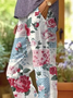Damen Geblümt Lang Hose Lässig Frühling/Herbst Hose