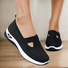 Weich Sohle Atmungsaktiv Leicht Fliegend Gewebe Lässig Einfach Schuhe für Damen Flach Schuhe Flach Mund Einzeln Schuhe