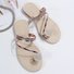 Große Größen Damen Schuhspitze Pantolette Sommer Neu europäisch und amerikanisch Damen Strand Pantolette Strass Blume Flach Pantoletten