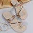 Große Größen Damen Schuhspitze Pantolette Sommer Neu europäisch und amerikanisch Damen Strand Pantolette Strass Blume Flach Pantoletten