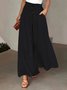 Damen Polka Dots Lang Hose Lässig Frühling/Herbst Hose