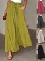 Damen Polka Dots Lang Hose Lässig Frühling/Herbst Hose