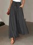 Damen Polka Dots Lang Hose Lässig Frühling/Herbst Hose
