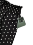 Damen Polka Dots Lang Hose Lässig Frühling/Herbst Hose