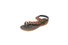 Bohemien Ethnisch Stil Schuhe für Damen Sommer Fashion Strand Flach Pantolette Perlen Diamant Zehentrenner Pantolette