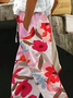 Damen Geblümt Lang Hose Lässig Frühling/Herbst Hose