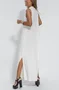 Damen Unifarben Ärmellos Sommer Nahtverarbeitung Kleid V-Ausschnitt Täglich Lässig Maxikleid Passen & Flare Kleid A-Linien-Kleid