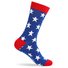 Sommer Heiß Verkauf amerikanisch Flagge Socken Gestreift Baumwolle Socken Mittelrohr Socken