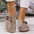 Neu Weich Leder Flach Lässig Schuhe für Damen im Sommer, Einfach und modisch Große Größen Schuhe für Damen