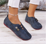 Neu Weich Leder Flach Lässig Schuhe für Damen im Sommer, Einfach und modisch Große Größen Schuhe für Damen