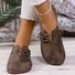 Neu Weich Leder Flach Lässig Schuhe für Damen im Sommer, Einfach und modisch Große Größen Schuhe für Damen
