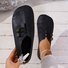 Neu Weich Leder Flach Lässig Schuhe für Damen im Sommer, Einfach und modisch Große Größen Schuhe für Damen