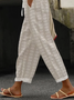 Damen Geometrisch Lang Hose Lässig Frühling/Herbst Hose