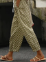 Damen Geometrisch Lang Hose Lässig Frühling/Herbst Hose