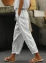 Damen Geometrisch Lang Hose Lässig Frühling/Herbst Hose