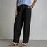 Damen Unifarben Lang Elastische Taille Hose Lässig Frühling/Herbst Hose