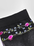 Heiß Verkauf Damen Mittel Tube Kristall Strümpfe Frühling und Sommer Dünn Bestickt Glas Seide Damen Strümpfe Im mittleren Alter und Alten Rutschfest Socken