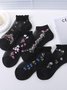 Heiß Verkauf Damen Kurz Tube Kristall Strümpfe Frühling und Sommer Dünn Bestickt Glas Seide Damen Strümpfe Im mittleren Alter und Alten Rutschfest Socken
