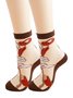 Heiß Verkauf Damen Mittel Tube Kristall Strümpfe Frühling und Sommer Dünn Blumenmuster Glas Seide Damen Socken Rutschfest Socken für Damen