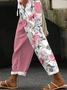 Damen Geblümt Lang Hose Lässig Frühling/Herbst Hose