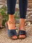 Sommer Damen Outdoor Keilabsatz Dreidimensional Rutschfest Blume Pantoletten Damen Pantolette Strand Pantoletten