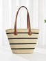 Neu Stroh Tasche Damen Sommer Handtasche Strand Handtasche GROSSE KAPAZITÄT Gewebe Umhängetasche hochwertig Eimer Tasche