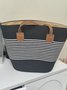 Neu Stroh Tasche Damen Sommer Handtasche Strand Handtasche GROSSE KAPAZITÄT Gewebe Umhängetasche hochwertig Eimer Tasche