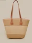 Neu Stroh Tasche Damen Sommer Handtasche Strand Handtasche GROSSE KAPAZITÄT Gewebe Umhängetasche hochwertig Eimer Tasche
