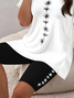 Damen Geblümt Print Zweiteiliges Set Täglich Kurzarm Lässig Sommer Bluse mit Hose Matching Set