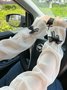 Outdoor Sonne Schutz Weit Ärmel für Damen Anti-Ultraviolett Arm Wachen Sommer Fahren Mesh Handschuhe Dünn Spitze Eis Ärmel