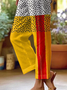 Damen Abstrakt Lang Hose Lässig Frühling/Herbst Hose