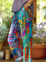 Damen Abstrakt Lang Hose Lässig Frühling/Herbst Hose