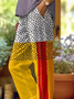 Damen Abstrakt Lang Hose Lässig Frühling/Herbst Hose