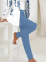 Damen Geblümt Print Zweiteiliges Set Täglich Langarm Lässig Frühling/Herbst Mantel mit Hosen Matching Set