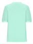Damen Polka Dots Kurzarm T-Shirts T-Shirt V-Ausschnitt Jacquard Lässig Sommer Oberteile