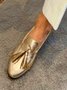 Unifarben Alle Jahreszeiten Halbschuhe
