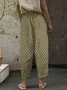 Damen Geometrisch Lang Hose Lässig Frühling/Herbst Hose