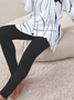 Damen Abstrakte Tupfen Print Zweiteiliges Set Täglich Langarm Lässig Frühling/Herbst Bluse mit Hose Matching Set