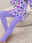Damen Geblümt Print Zweiteiliges Set Täglich Langarm Lässig Frühling/Herbst Bluse mit Hose Matching Set